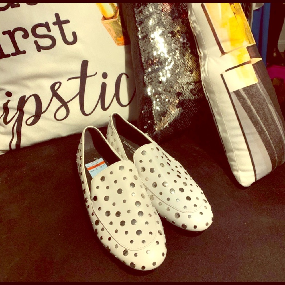 Kenneth Cole studded loafers